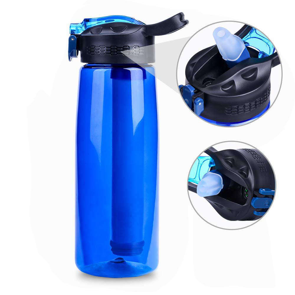 China Sport Travel Bpa Free Portable Alkaline Water Bottle Purifier 500 Milliliters factory