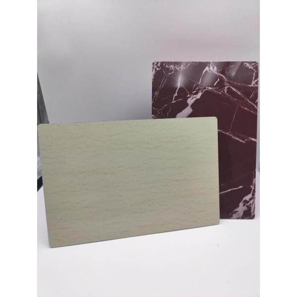 Quality Decorative Plastic Aluminum Composite Sheet Panels 2440mm Length Sandwich Type for sale