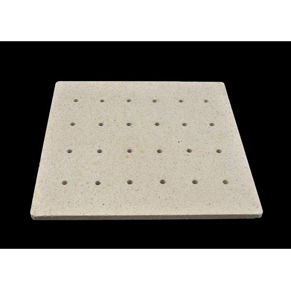 Quality Refractory Cordierite Kiln Shelves Batts With Hole Energy Saving 340*340*15mm for sale
