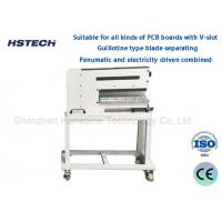 China Pneumatically Driven V-CUT PCB Separator 40mm Height Pneumatic PCB Depanelizer factory