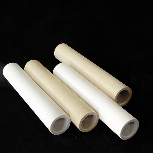 Quality Fireproof Insulating Mullite Ceramic Tubes For High Temperature for sale
