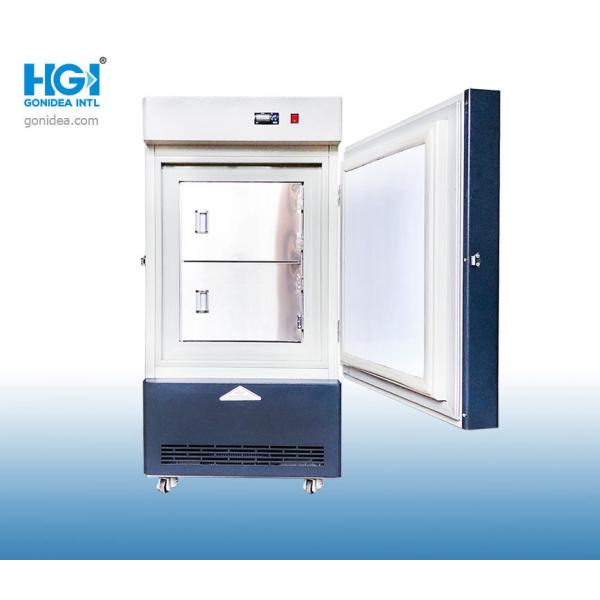 Quality Vertical 80L Small Ultra Low Temperature Lab Freezer 60Hz 150W Low Noise for sale