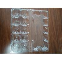 China stock egg tray 12 holes shenzhen factoryPVC/PET/blister products  folding boxes factory
