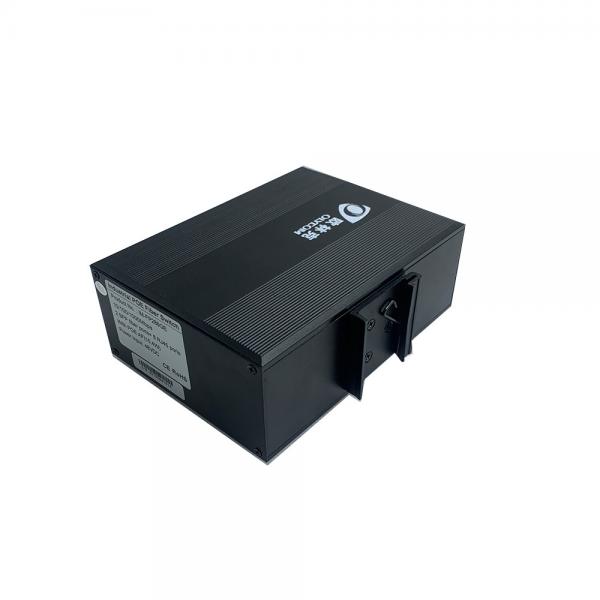Quality 48VDC DIN Rail Mounting Industrial Unmanaged POE Switch 8 Gigabit RJ45 Ports for sale