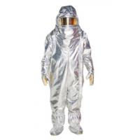 China Aluminum Foil Thermal Insulation Suit Clothing No Melting With Silver Color factory