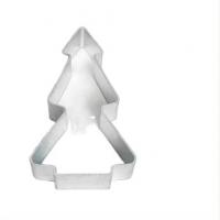 China Stainless Christmas Cookie Cutter Three Dimensional Christmas Tree Cake Mold factory