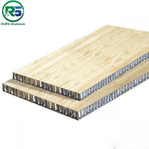Quality 10mm Aluminum Honeycomb Panel Wood Grain Acoustic Filling Wooden Panel 4x8 for sale