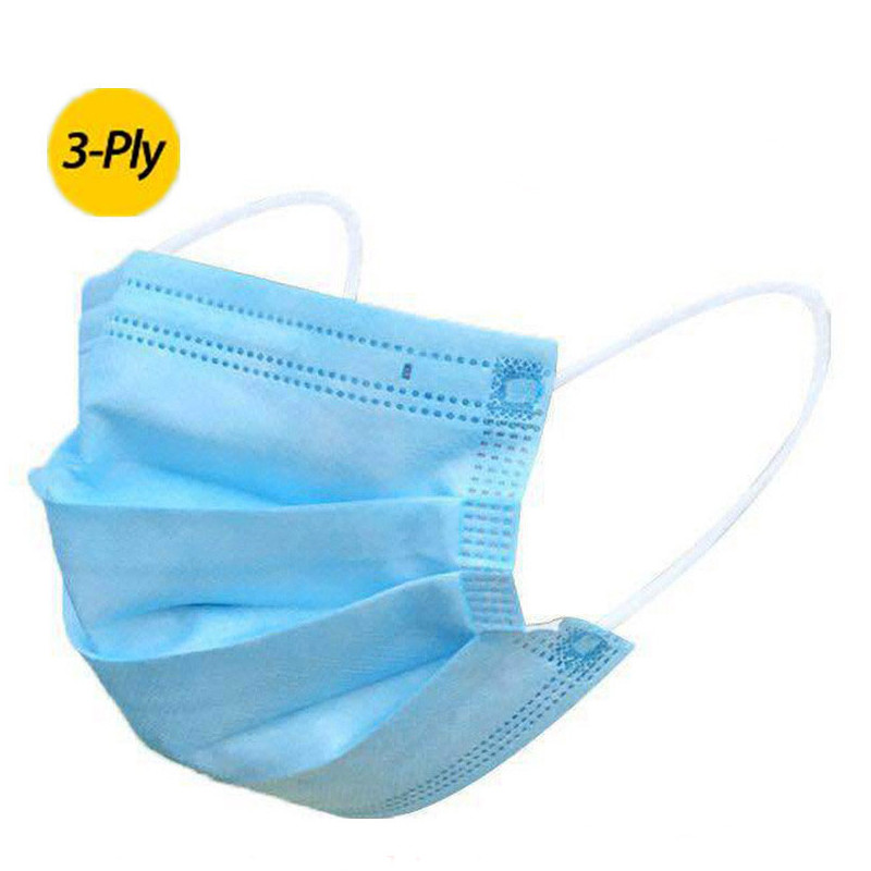 China Unisex Medical Disposable Face Mask Anti Pollen Allergens  Non Woven Fabric Mask factory