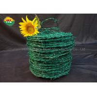 Quality 4 Point Galvanized Barbed Wire 5 Inch Spacing 25KG High Tensile Strength for sale