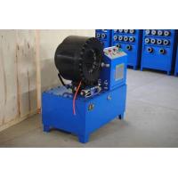 China Hydraulic 4 Inch 4-102 mm 4 Layers Hose Big Size Industrial Braided Hose Crimping Machine 4 kw Compact Structure factory