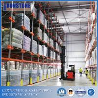 Quality ODM Motorized Storage Metal Pallet Shuttle Racking For Increases System for sale