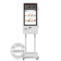Quality 32" Movable Self Service Kiosk With NFC Card Reader for sale