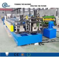 China Double Light Steel Row Irregular Shape Metal Stud Roll Forming Machine High Speed for sale