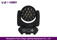 China Mac Auro Zoom Mini Led Moving Head Light 19pcs X 12watt For Theater Washing factory