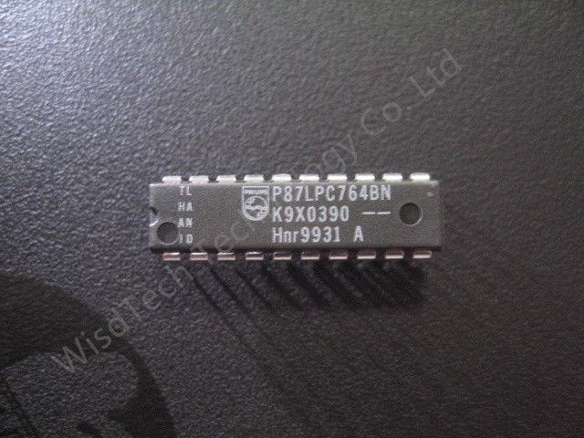 China P87LPC764BN 8-Bit Microcontroller MCU 4K/128 OTP 2.7-6V LO PWR DIP20 factory
