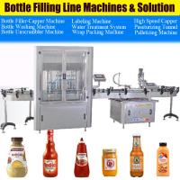 China 12000BPH Chili Sauce Filling Machine chili paste bottle filling machine for sale
