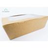 China Small Paper Takeaway Boxes Clear Window Around Vegetable Salad Food Container factory