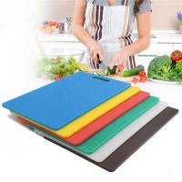 China Home Personalised Kitchen HDPE Polyethylene Plastic Chopping Colored Cutting Board factory