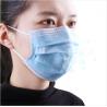 China High Density Hygienic Face Mask Nonwoven Fabric Adjustable Nose Piece For Better Fit factory