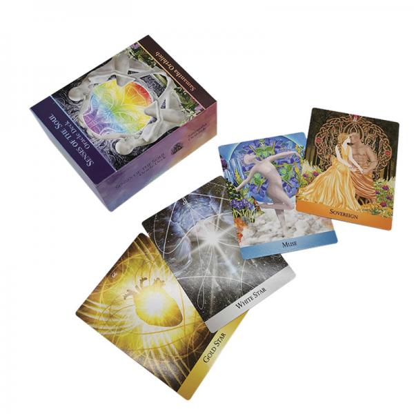 Quality Large Size Printable Tarot Cards 70*120mm Both Side Full Colors for sale