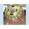 China Mega transparent inflatable zorb ball for childrens and adults roll inside factory
