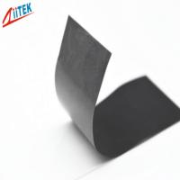 Quality High Conductivity Reinforced Thermal Graphite Sheet , Black Graphite Thermal for sale