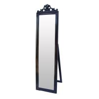China wood framed floor standing mirror for sale