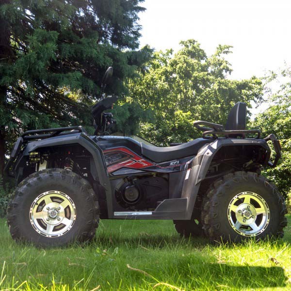 Quality Single Cylinder Four Wheel ATV 400cc 4 Wheeler Quads With 4*4 F/R Independent for sale