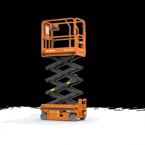 Quality Skyboom SSL-06DC Scissor Boom Lift Man Lift 6.5m Working Height CE Certificate for sale