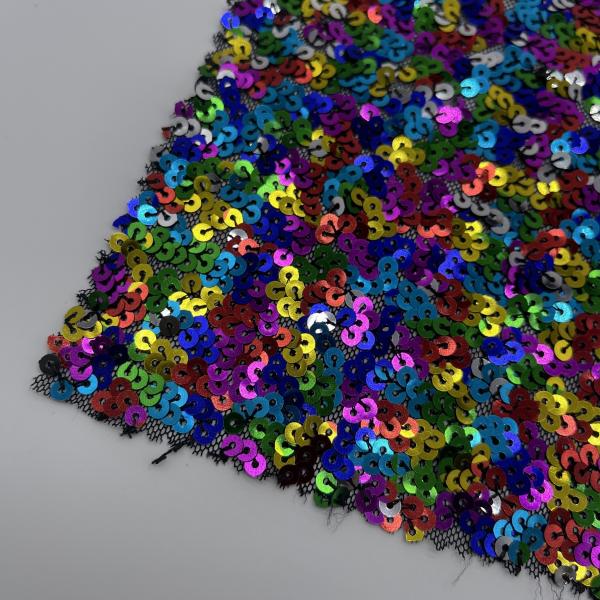 Quality Sequins Embroidered Textiles Various Patterns Available M13-040 for sale
