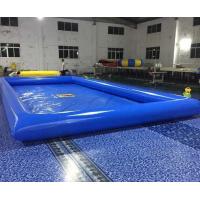 China Double Stitching Above Ground Swimming Pools With Repair Kits For Parks Inflatable Swimming Pool factory