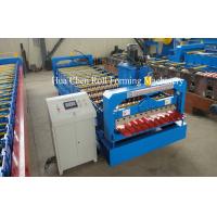 Quality 5 Ton Passive Decoiler Hydraulic Wall Panel Roll Forming Machine 0.3-0.6mm for sale