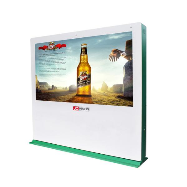 Quality IP65 Outdoor Waterproof LCD Display Kiosk , 86inch Totem Digital Signage for sale