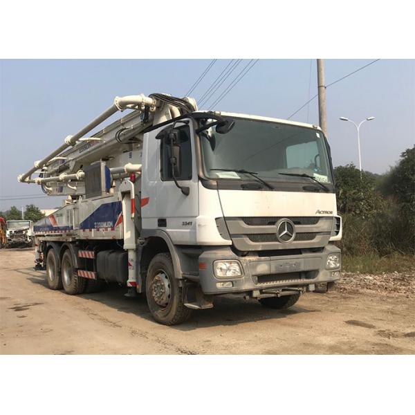 Quality 300KW 38m Pump Used Cement Truck , Used Concrete Machine Actros 3341 For Transferring for sale