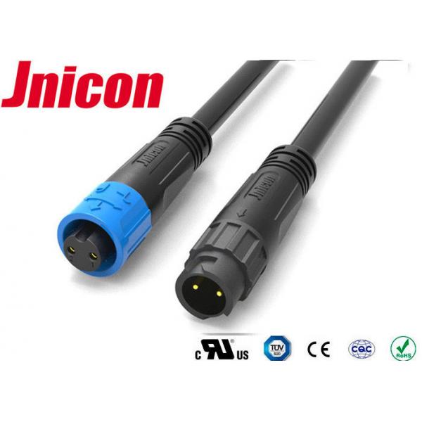 Quality M12 IP67 Waterproof Audio Connector 3 Pin PA66 Material For Power Application for sale