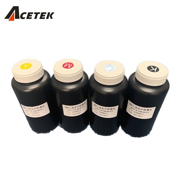 China Fast Curing UV Ink For Inkjet Printer CMYK White,Varnish Color for sale