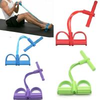 China Fitness Gum 4 Tube Resistance Bands Yoga Equipment Pilates Resistance Bands factory