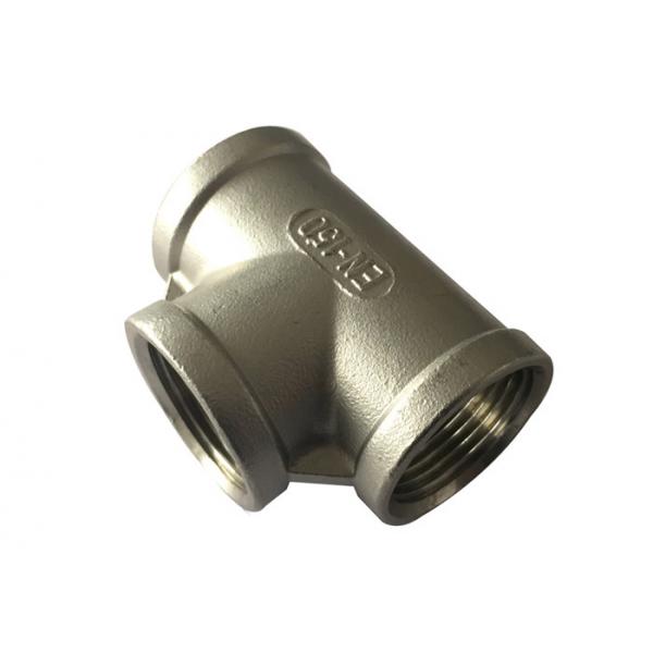 Quality Stainless Steel 1/4" to 4" BSP Female thread 150LBs Tee coupling for sale
