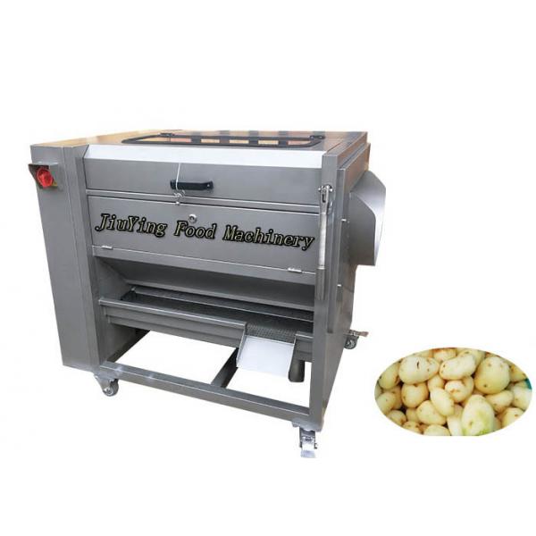 Quality Brusher Type Fruit And Vegetable Peeler Machine For Potato Peeling And Washing for sale