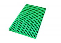 China Custom Warerhouse Ground Green Plastic Floor Pallet For Low Temperature Freezer -30 C factory