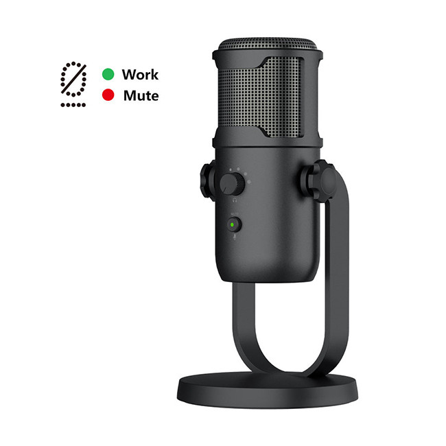 China Studio Recording USB Condenser Microphone With Wide Dynamic Range factory