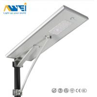 Quality IP67 20W - 120W Waterproof Solar LED Street Light Die Casting Aluminum Body AW-SOST003 150LM/W for sale