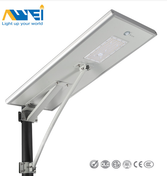 Quality IP67 20W - 120W Waterproof Solar LED Street Light Die Casting Aluminum Body AW-SOST003 150LM/W for sale