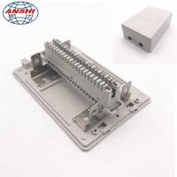China Network Cable Distribution Box 10/20/30 Pair Telephone Module Surface Mounting Insert Type factory