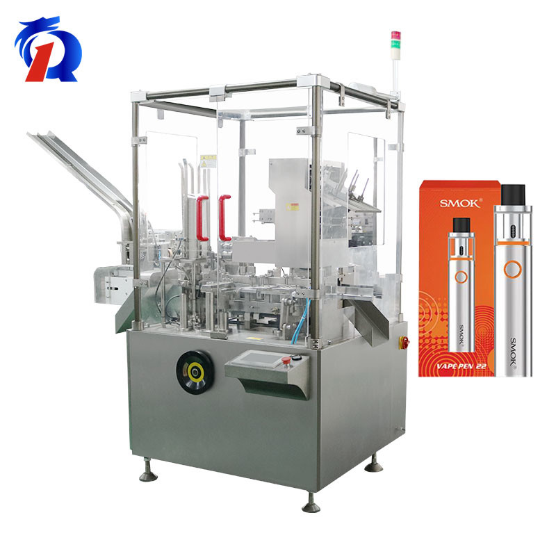 China 120L Automatic Box Packing Machine For Electronic Cigarette Carton Packing factory