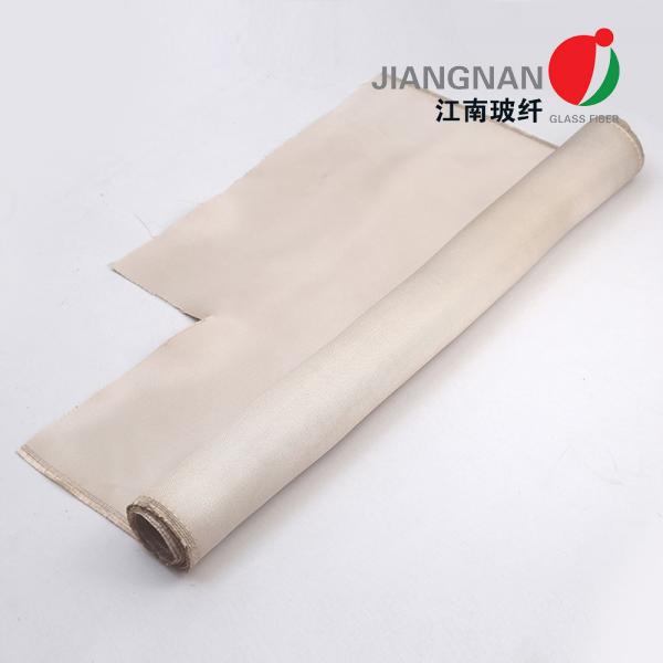 Quality 1200g Silca High Temperature Fiberglass Cloth 12H Satin For Welding Protection Blanket for sale