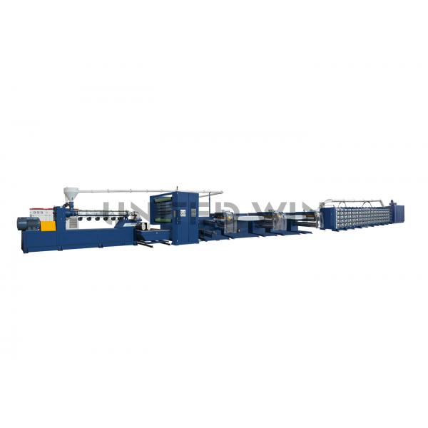 Quality PP/HDPE Flat Yarn Tape Extrusion Line For Woven Cement Bag Container Bags for sale