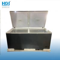 China Mechanical Temperature Control Deep Chest Freezer 500L With Two Doors factory