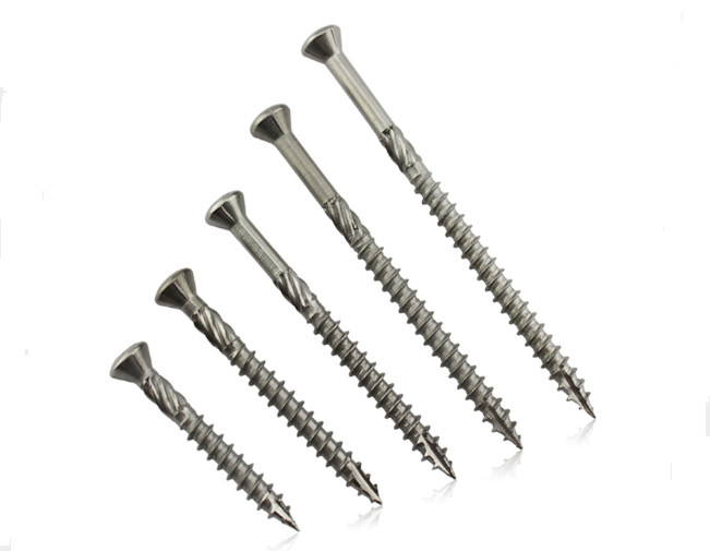 china Trim Head U Thread Self Tapping Exterior Deck Screws For Treated Lumber 8.8 10.9 12.9