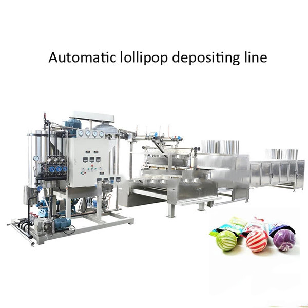 Quality Beverage Factory Automatic Pattern Lollipop Depositing Line for sale